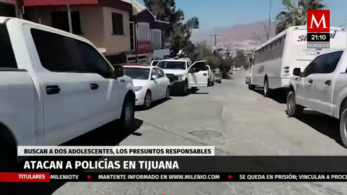 En Tijuana, policías municipales son emboscados y atacados a balazos