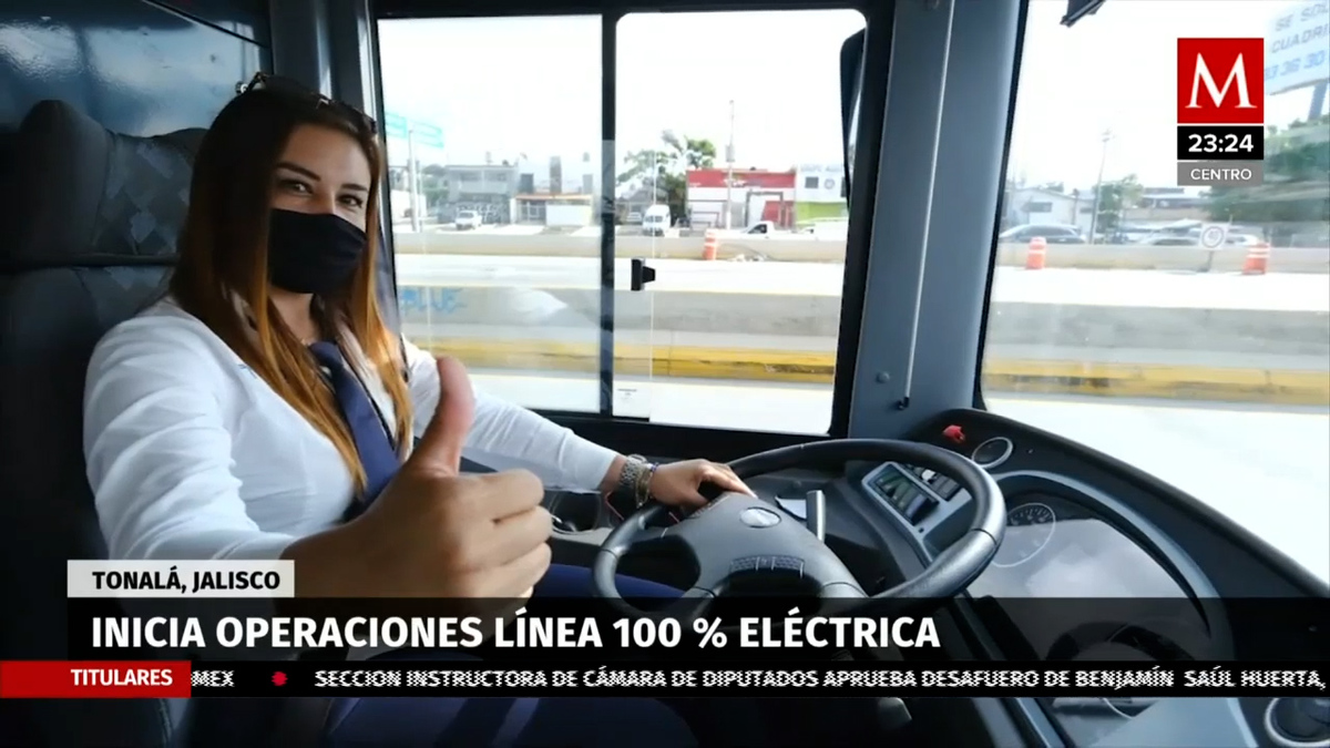 Transporte público Jalisco: Inician ruta 38 unidades eléctricas en AMG