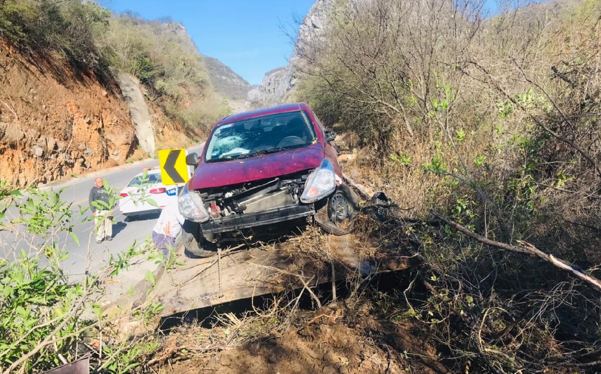 Accidente en la carretera Rumbo Nuevo. (Noel Vergara)
