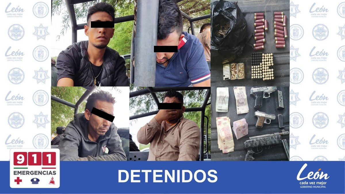 Detenidos/ Foto: Especial
