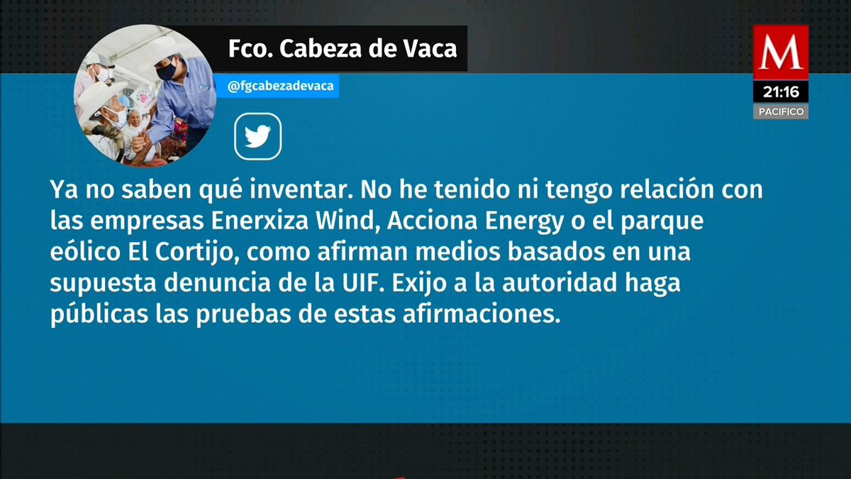García Cabeza de Vaca responde a nueva denuncia por desvíos de UAT