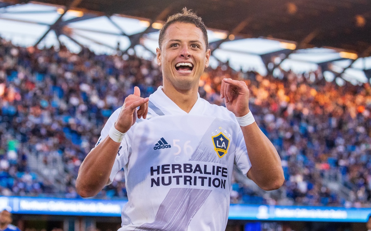 Javier Hernández, jugador del Galaxy (Twitter @LAGalaxy_Es)