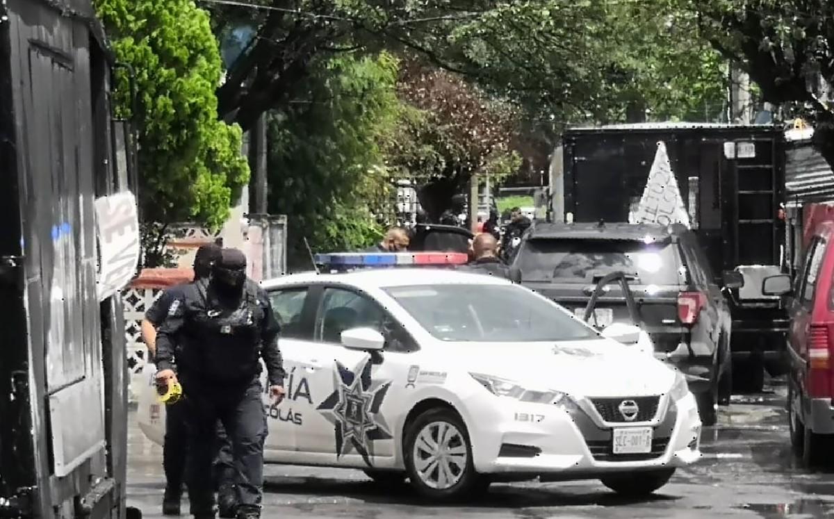 Matan a hombre en la Constituyentes de Querétaro. Foto: Alexandra Amao