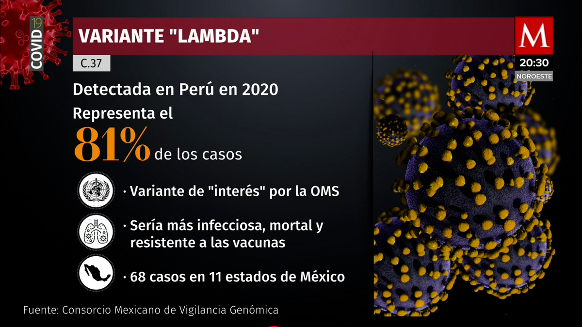 Nueva variante de Covid-19 es detectada en América Latina