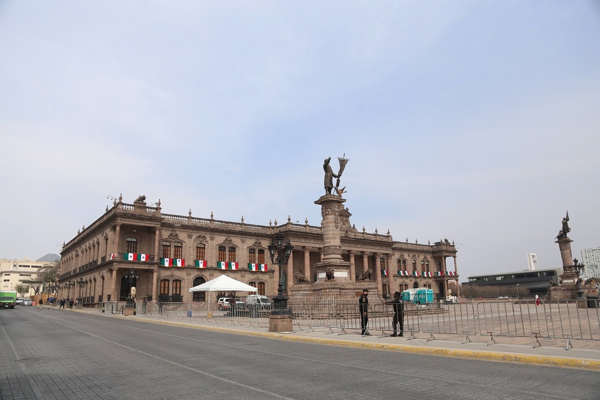 Palacio de Gobierno de Nuevo León. Foto: Jorge López.