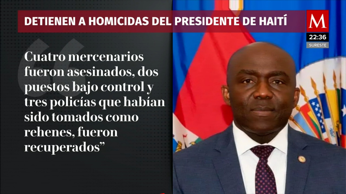 Abaten y detienen a presuntos asesinos del presidente Jovenel Moise