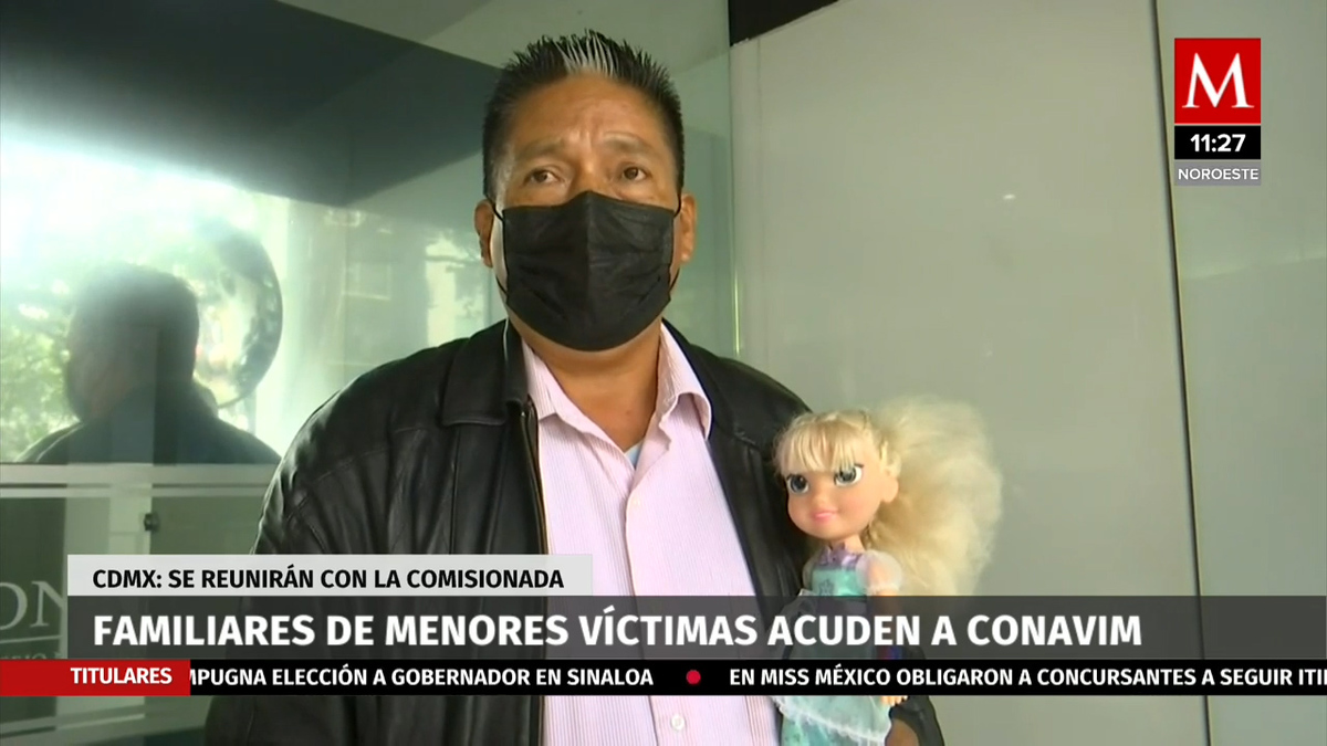 Familiares de menores víctimas se reúnen con la comisionada