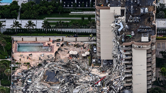 Hallan 6 cuerpos en escombros de edificio en Miami; aumentan a 60 los muertos tras derrumbe