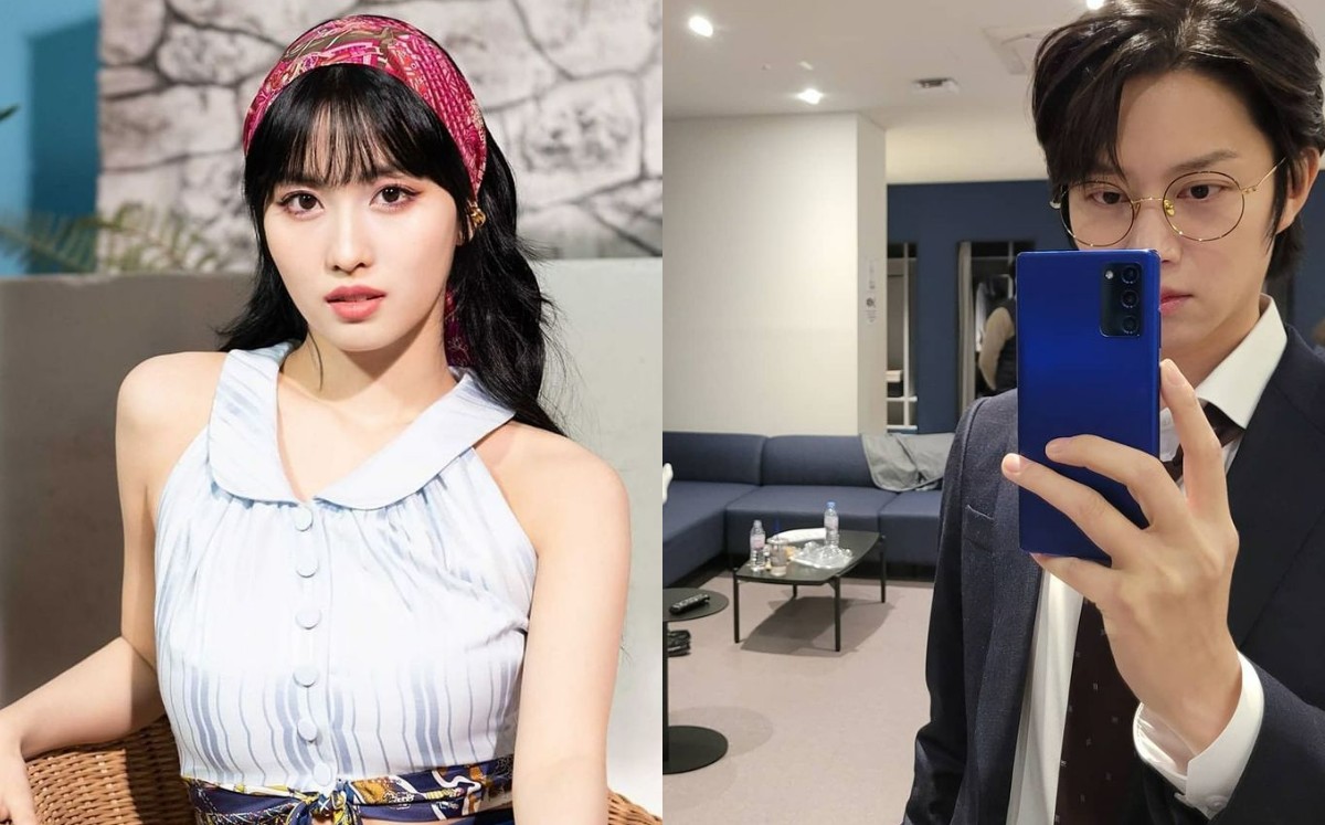 Kim Hee-chul y Momo terminan relación (Instagram).
