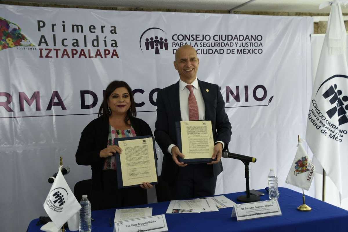 La alcaldesa de Iztapalapa dijo que hubo una reducción en los delitos | Especial
