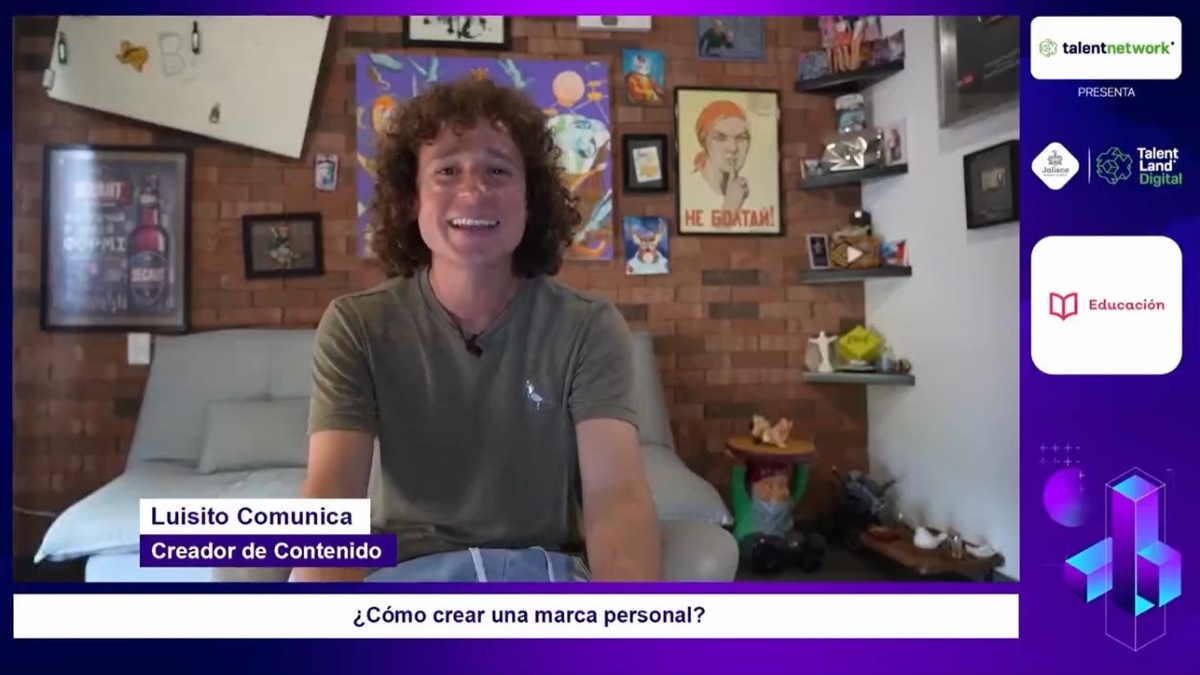 Luisito Comunica participó en Jalisco Talent Land 2021 (Cortesía)