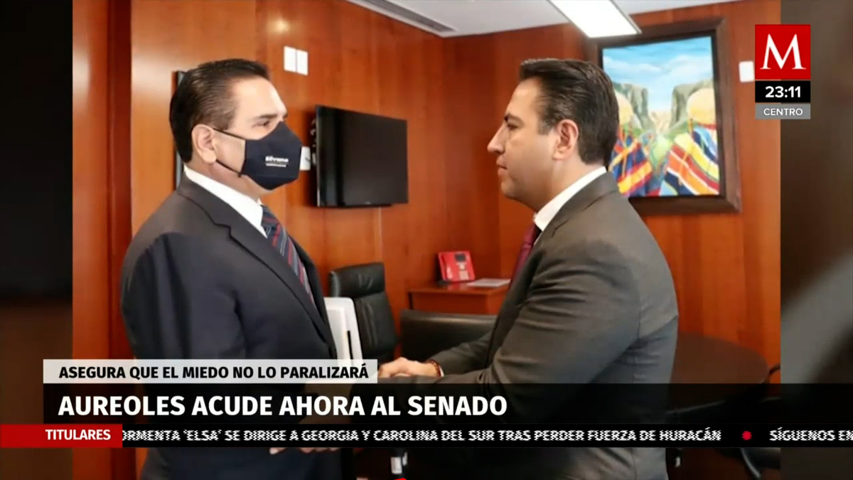 No he recibido amenazas ni tengo miedo de persecución: Aureoles