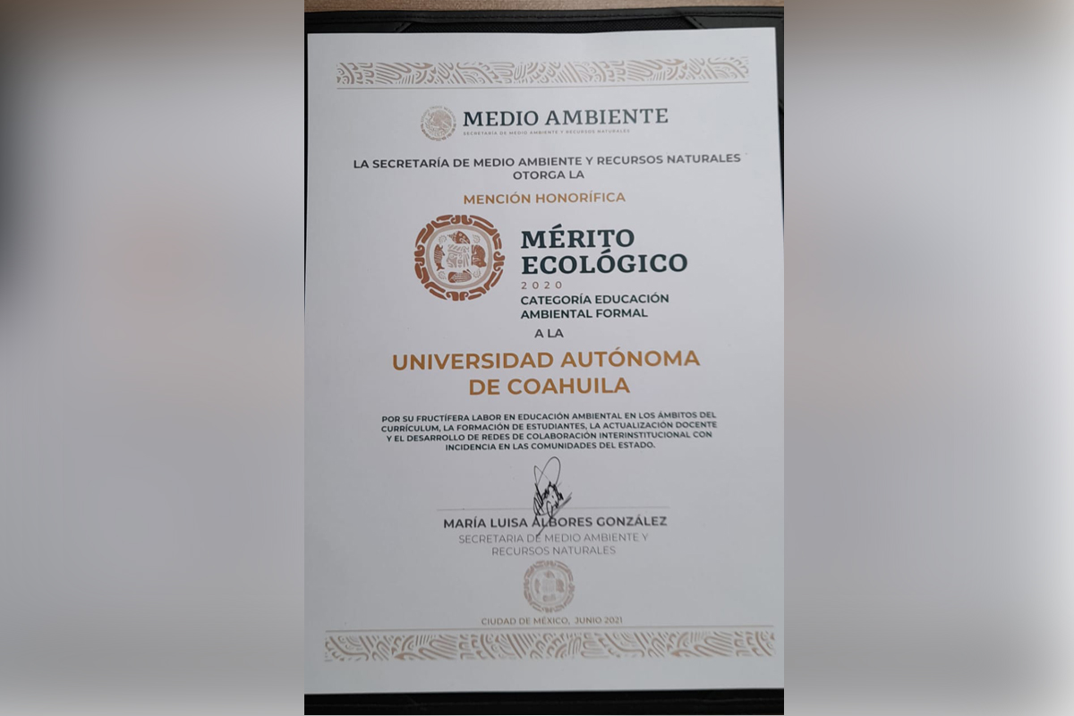 El Premio al Mérito Ecológico reconoce el trabajo de personas e instituciones que llevan a cabo acciones y proyectos a favor del medio ambiente. (Face