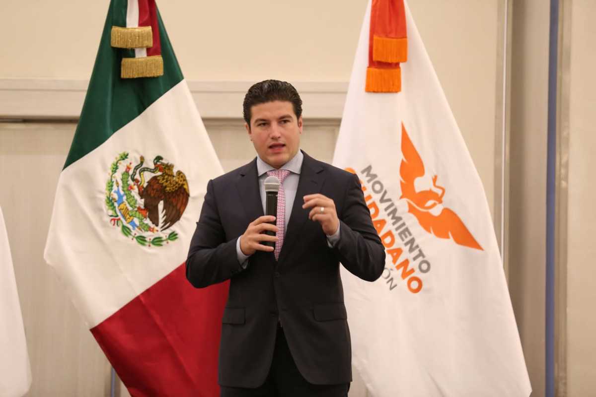 Samuel García, gobernador electo de Nuevo León. Foto: Raúl Palacios.