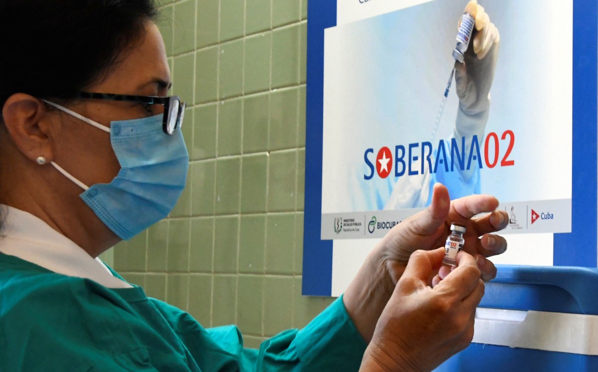 Vacuna anticovid Soberana 2 alcanza 91.2% de eficacia | AFP