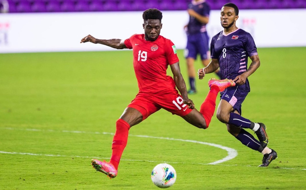 Alphonso Davies (Instagram: @alphonsodavies)