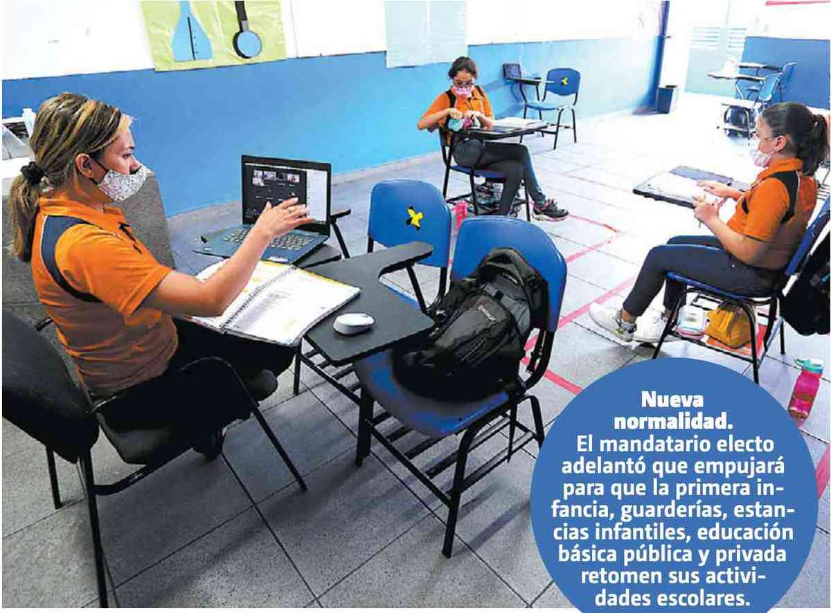 Buscará que el regreso a clases se dé cuanto antes. Roberto Alanís