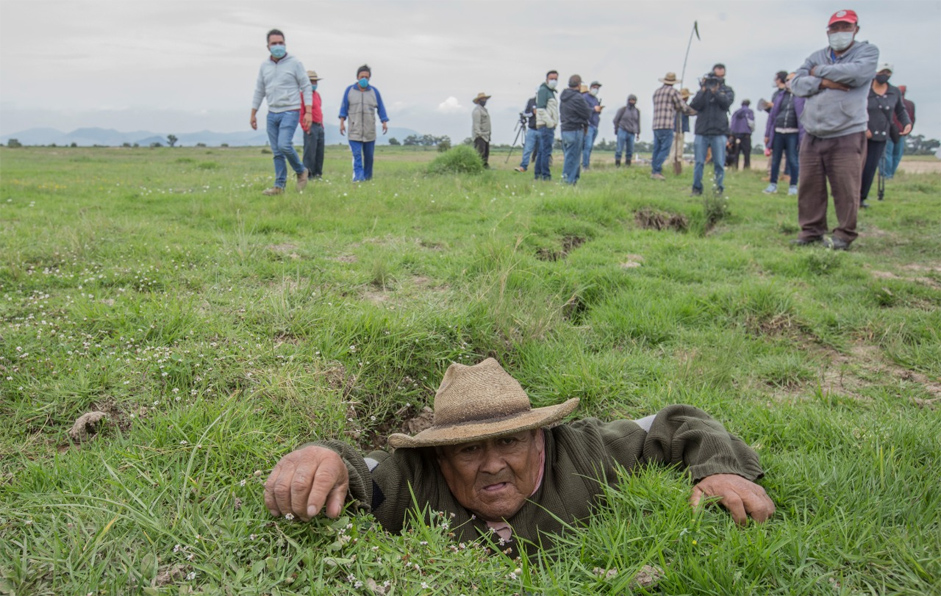 Demandan retirar las obras que fueron construidas para evitar inundaciones en el cancelado nuevo aeropuerto. | Jesús Quintanar
