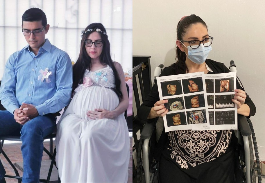 Los padres se muestran nerviosos pero contentos de la llegada de sus bebés. (Milenio Digital)