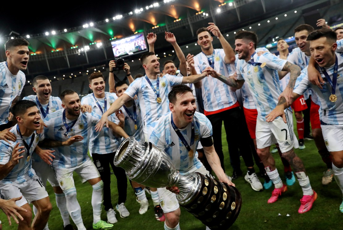 Argentina iguala a Uruguay como máximos ganadores de la Copa América  (Reuters)
