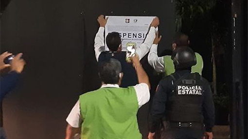 Clausuran restaurantes y bares en BCS