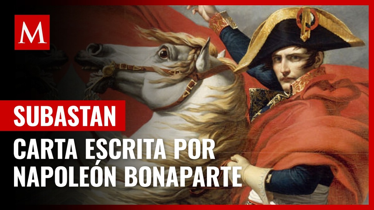 ¡De puño y letra! Subastan en CdMx carta escrita por Napoleón Bonaparte en 1813