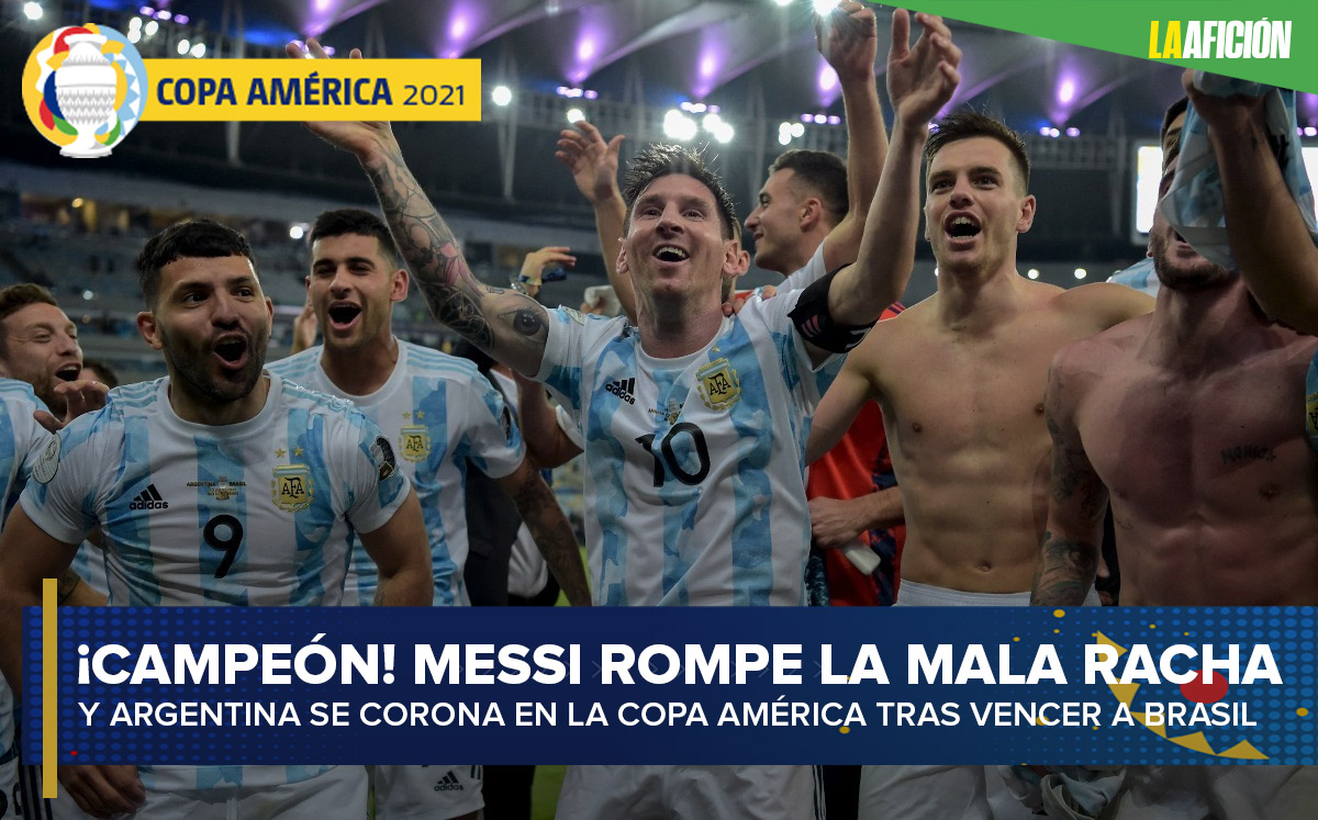 Argentina, campeón de la Copa América 2021; vence a Brasil Grupo Milenio