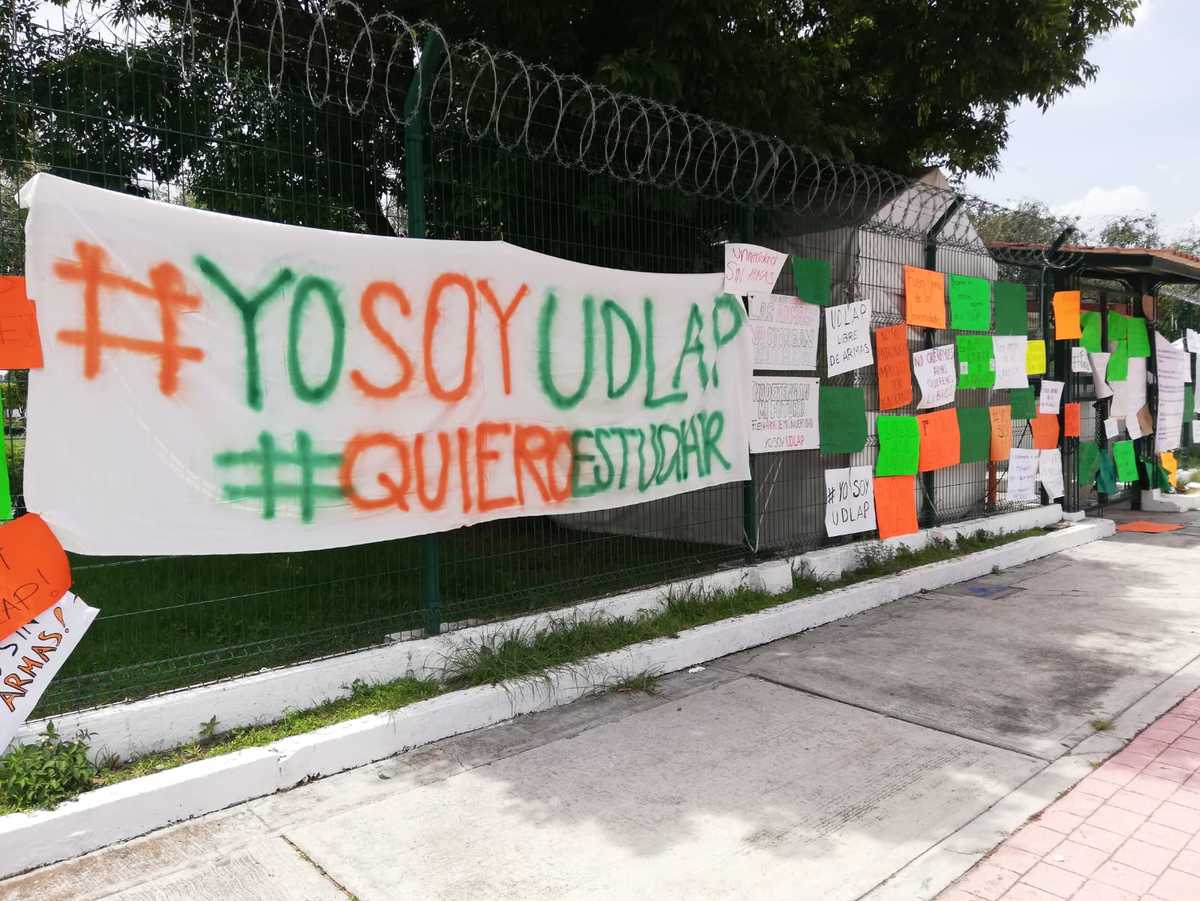 Movimiento #YoSoyUdlap integrado por estudiantes de la institución | Jaime Zambrano
