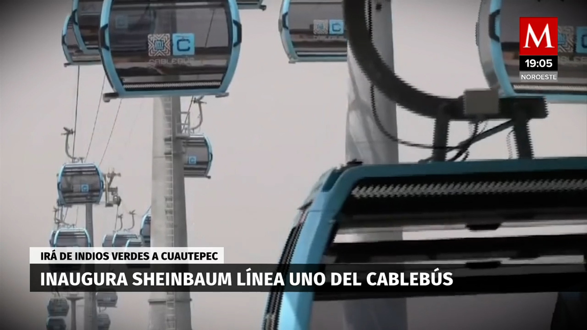 Cablebús CdMx. Línea 1 es inaugurada; irá de Indios Verdes a Cuautepec