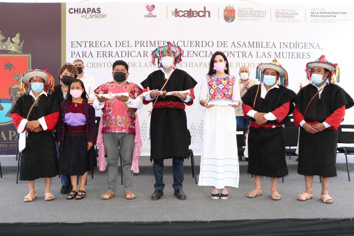 Convocan a pueblos indigenas en Chiapas para erradicar violencia (Especial)