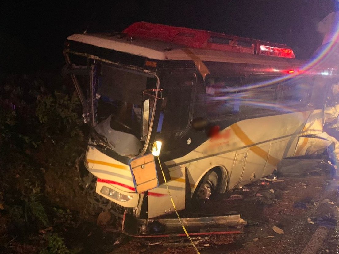 El autobús presentó una falla mecánica