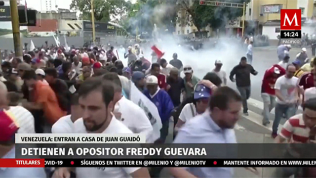 Gobierno de Venezuela detiene a opositor Freddy Guevara