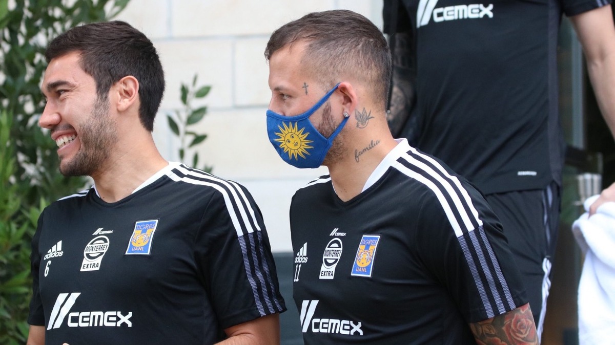 Juan Pablo Vigón y Nicolás Diente López. (Twitter Tigres)
