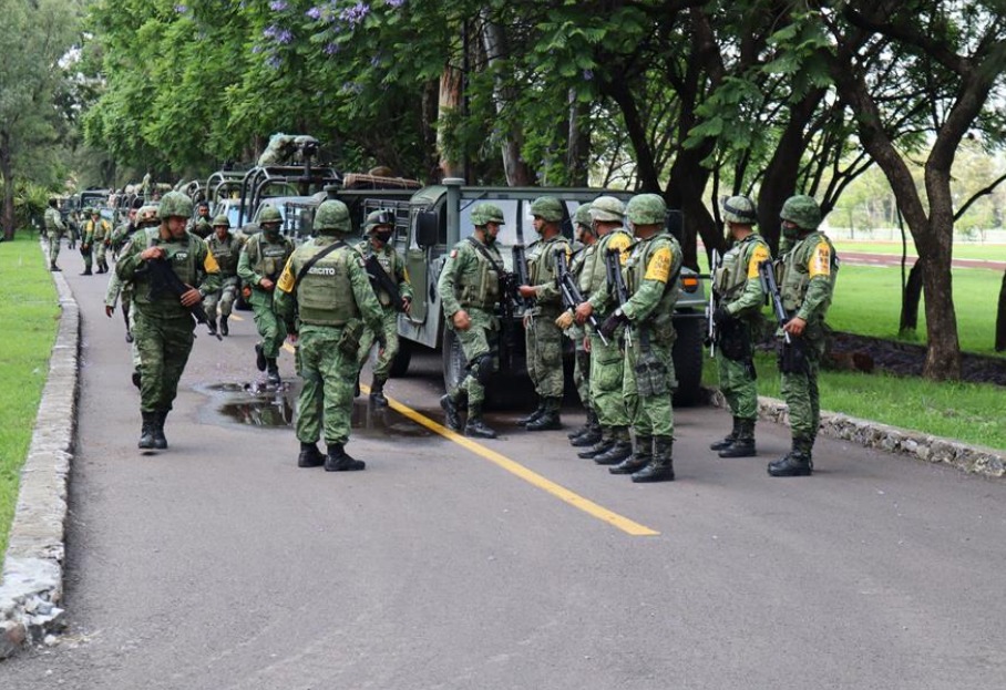 Llegan más militares a Guanajuato. Especial