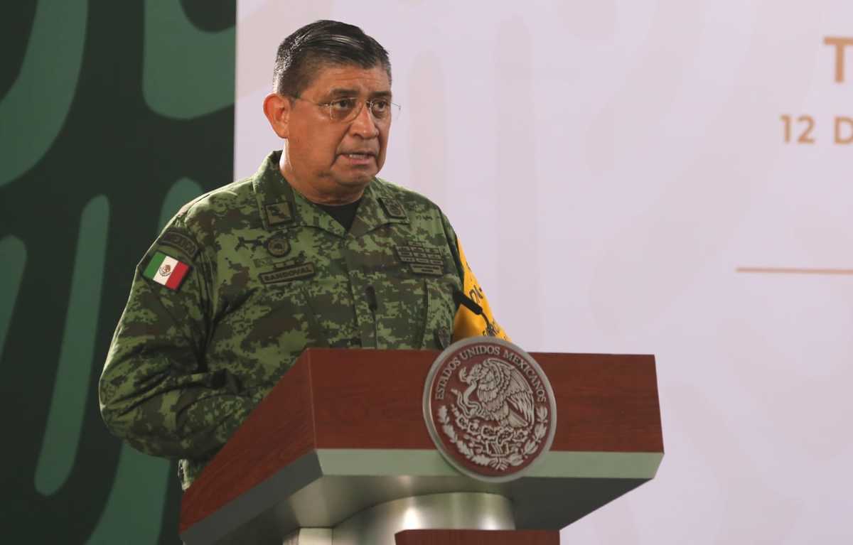 Luis Cresencio Sandoval, titular de Sedena. (Javier Ríos)