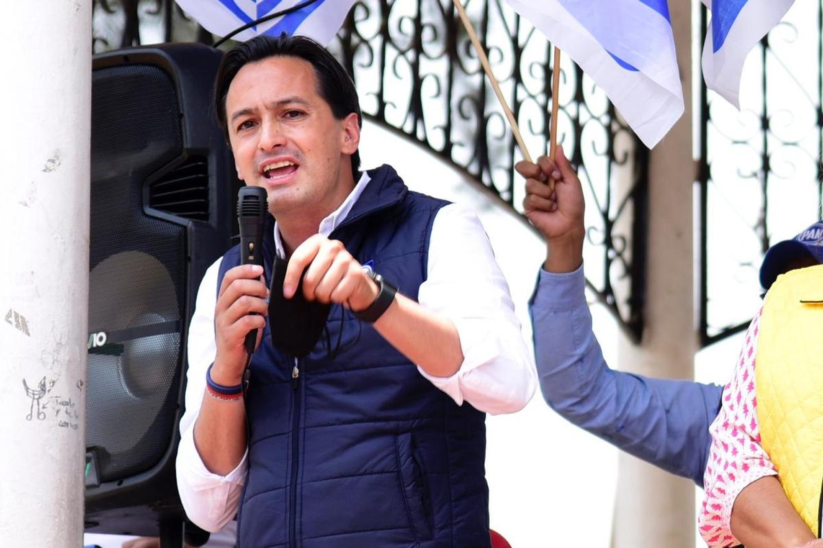 Presidente del PAN en la Ciudad de México, Andrés Atayde Rubiolo. | Especial