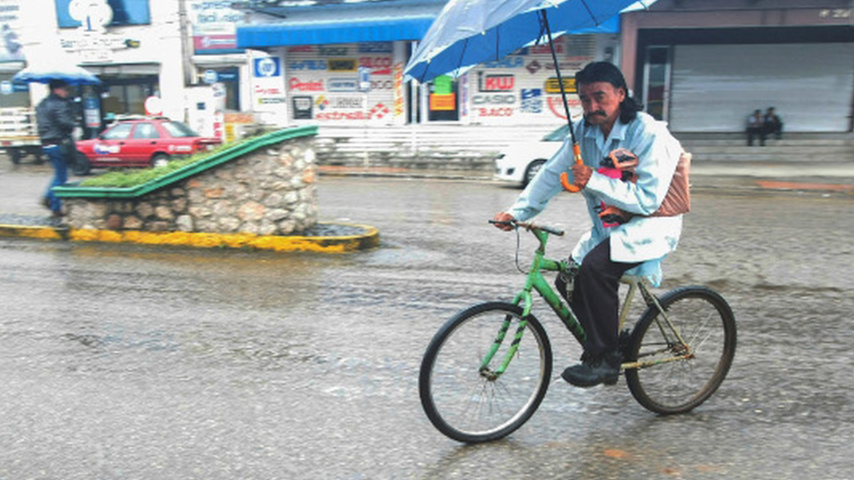 Afectaciones por fuertes lluvias descargas eléctricas en Tamaulipas