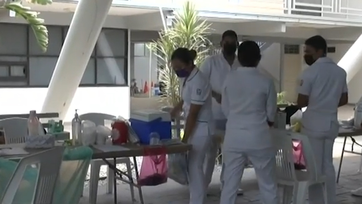 Poca afluencia en sedes de vacunación anticovid en Cd. Victoria