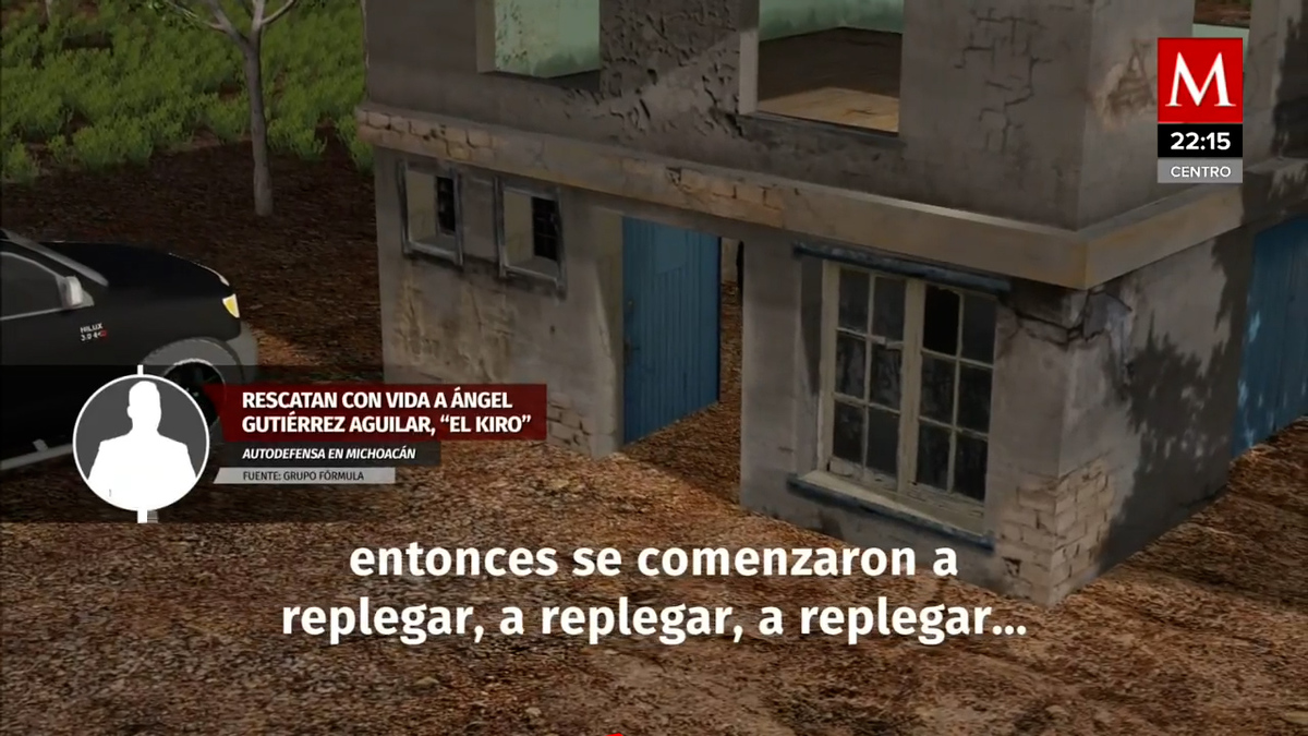 Autodefensas de Michoacán rescatan con vida a El Kiro
