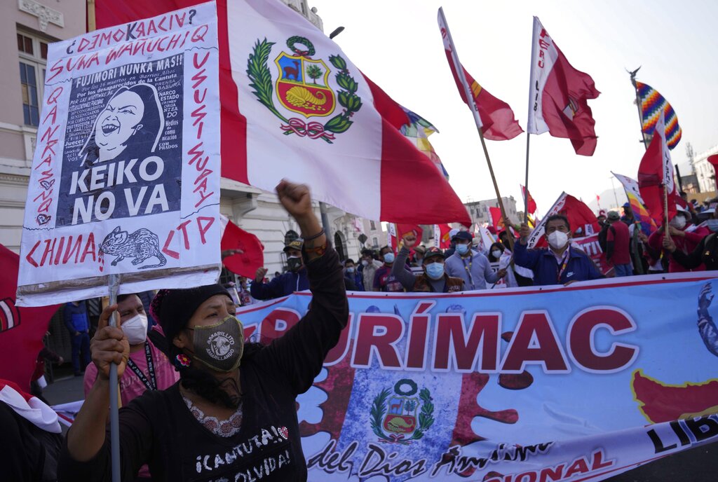 Desde hace más de un mes no se ha designado al nuevo presidente de Perú. (AP)