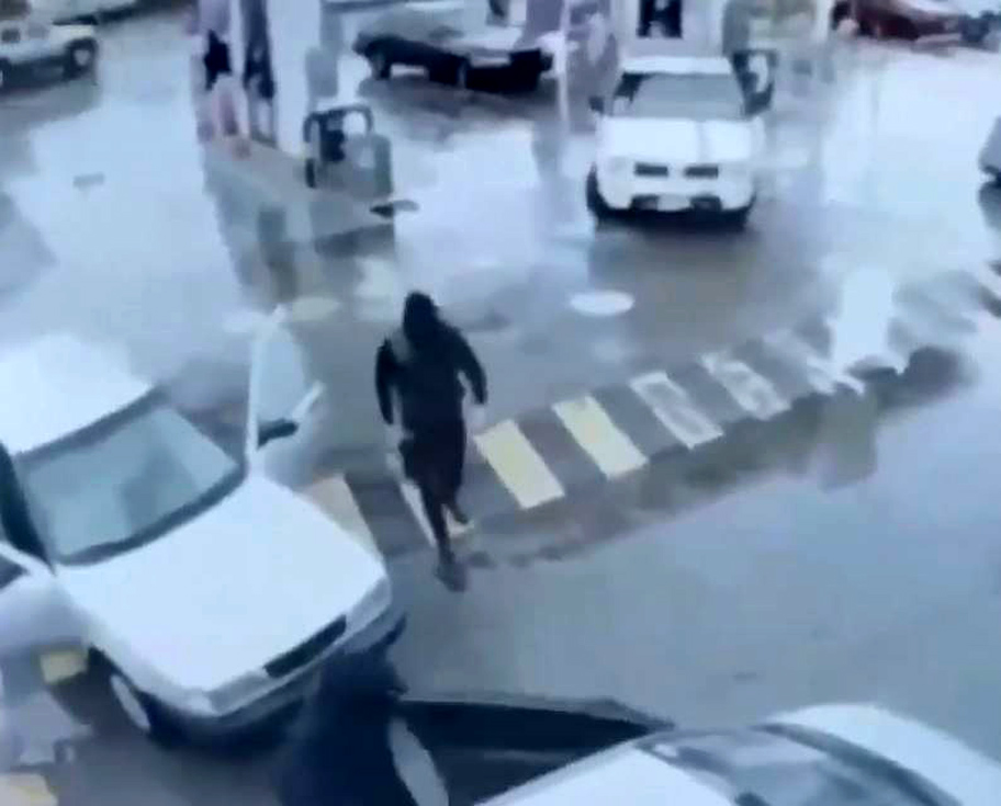 El video fue proporcionado por la misma gasolinera. (Milenio Digital)
