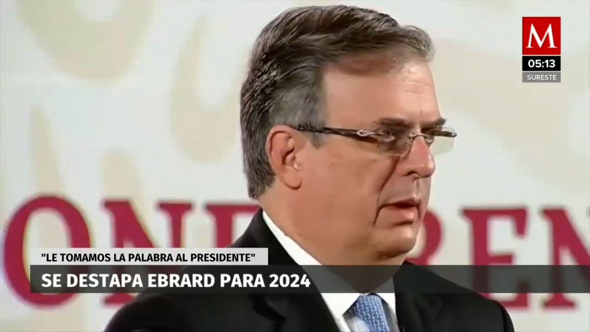 “Estoy en la lista y voy a competir”: Ebrard