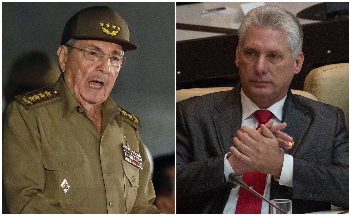 Raúl Castro y Miguel Díaz-Canel. | Archivo, AP