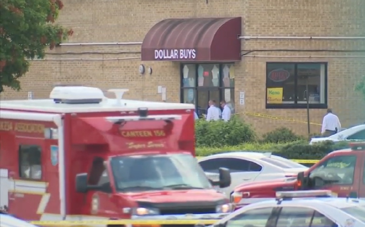 El tiroteo se registró en el estacionamiento del centro comercial Security Square. (Twitter Fox Baltimore)