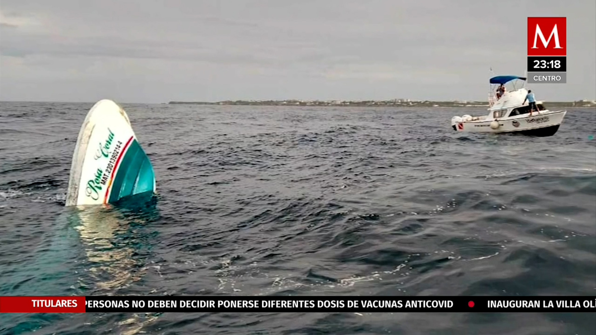 Accidente en Islas mujeres deja a un menor muerto y un desaparecido