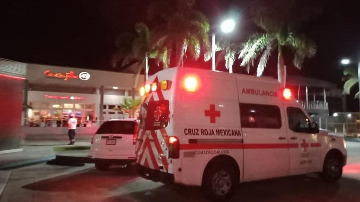 Ataque en restaurante de centro comercial en Coatzacoalcos