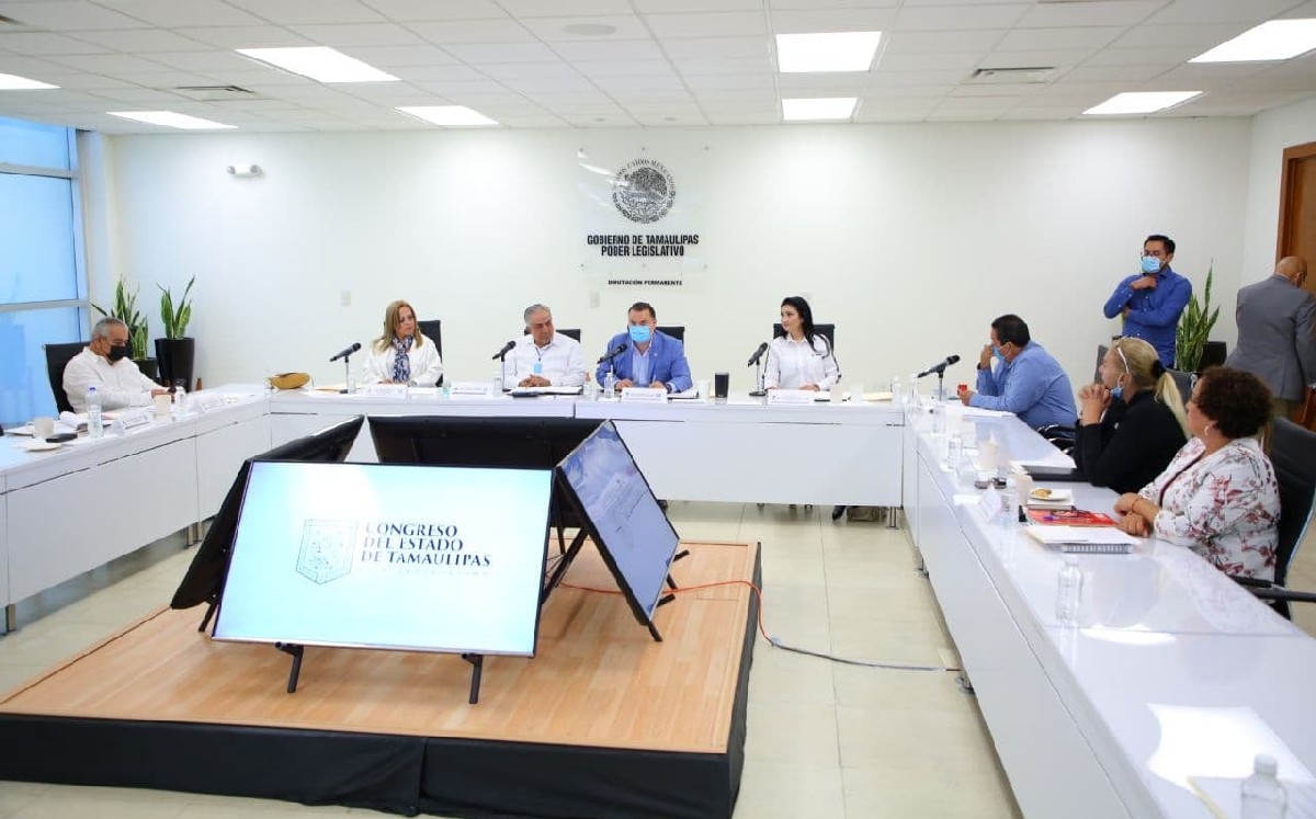 Diputación Permanente del Congreso de Tamaulipas en sesión del 14 de julio de 2021. (Facebook)
