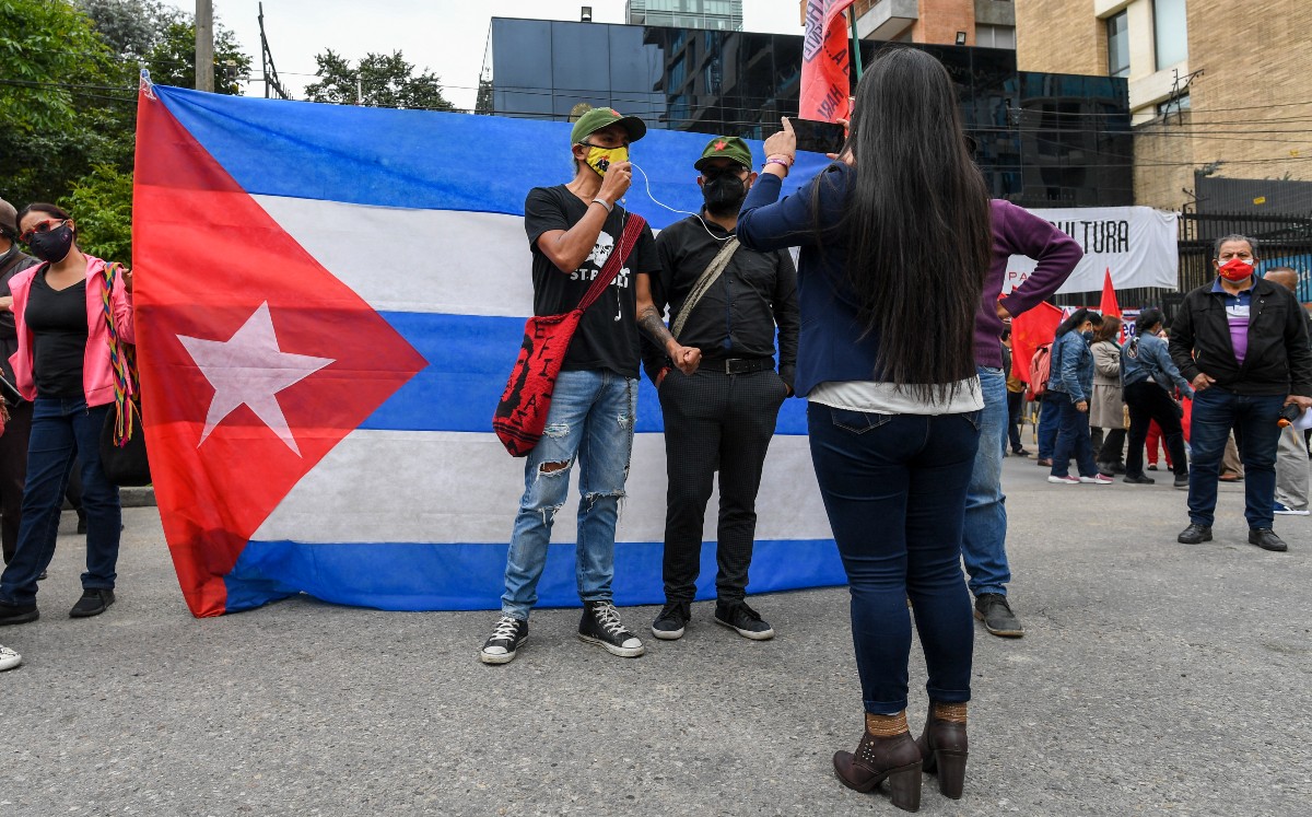La izquierda en Latinoamérica criticó el bloqueo de EU a Cuba. (AFP)