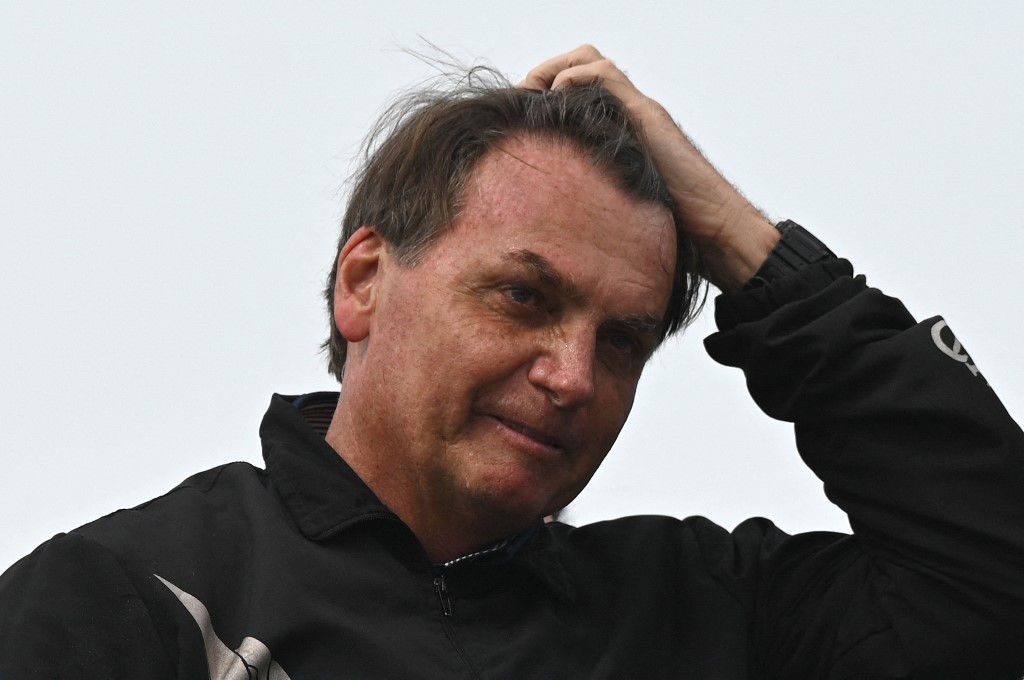 Jair Bolsonaro, presidente de Brasil. | AFP