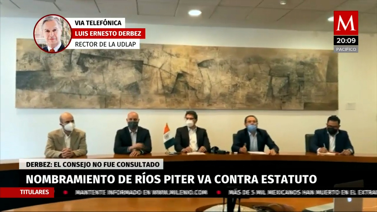 Nombramiento de Ríos Piter va contra estatuto; Luis Ernesto Derbez